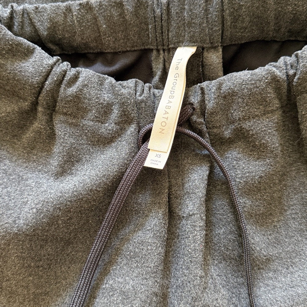 Babaton Grey Work Pants Drawstring - image 2